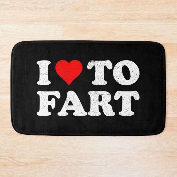 Item preview, I Heart (Love) To Fart - Funny Farting Humor designed and sold by mazenyverxa.