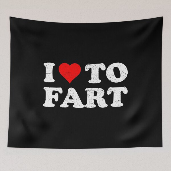 Item preview, I Heart (Love) To Fart - Funny Farting Humor designed and sold by mazenyverxa.