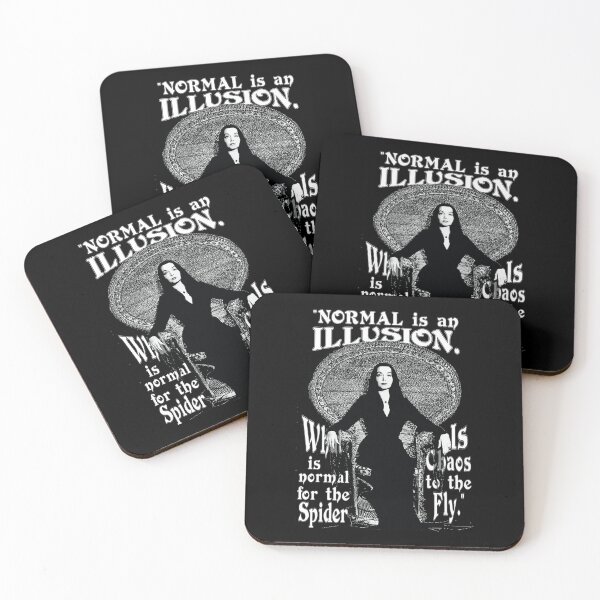 Item preview, Morticia Addams Normal Is An Illusion designed and sold by impossiblerelax.