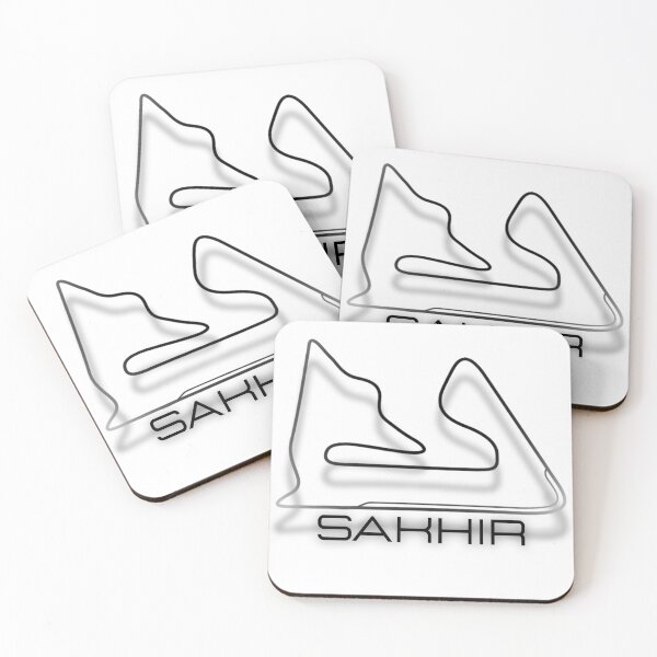 Item preview, Sakhir, Bahrain f1 track outline designed and sold by Luckofthedrawn.