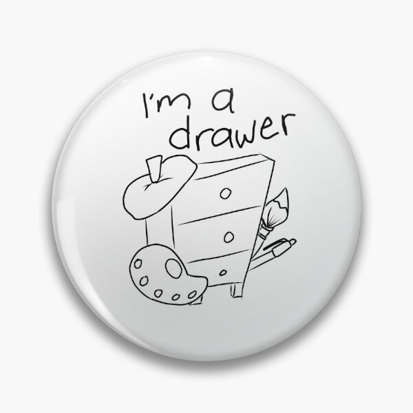 Item preview, I'm a Drawer funny artist  designed and sold by SkeletalReigns.