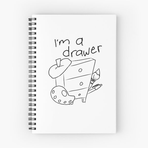 Item preview, I'm a Drawer funny artist  designed and sold by SkeletalReigns.