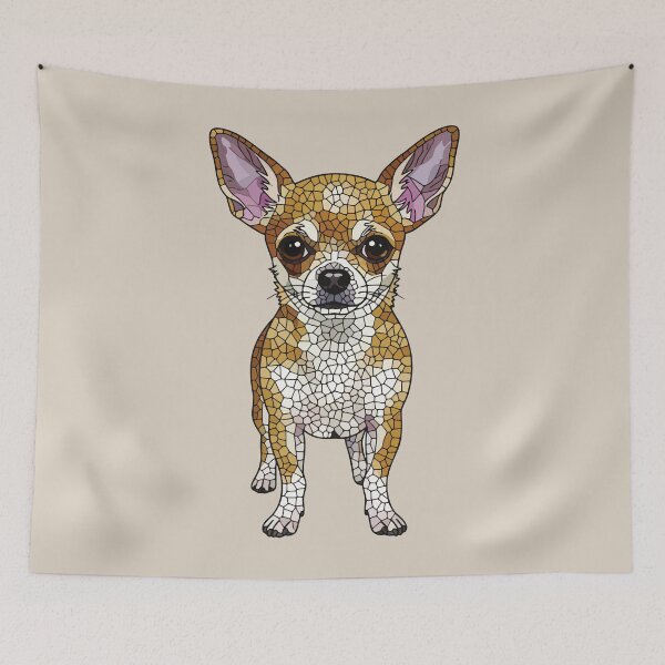 Item preview, Chihuahua dog mosaic designed and sold by designmari.