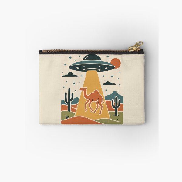 Item preview, Mid-century Modern Camel Being Abducted by Aliens designed and sold by Ghost on Toast.