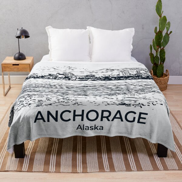 Artikelvorschau, Anchorage - Alaska entworfen und verkauft von Lakeric Cityscapes.
