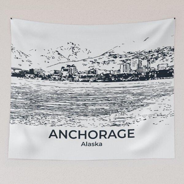 Item preview, Anchorage - Alaska designed and sold by Lakeric Cityscapes.