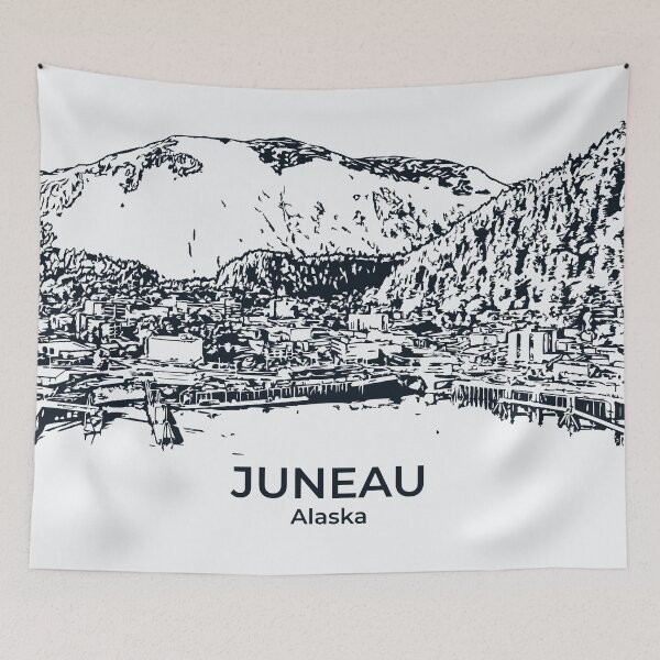 Item preview, Juneau - Alaska designed and sold by Lakeric Cityscapes.
