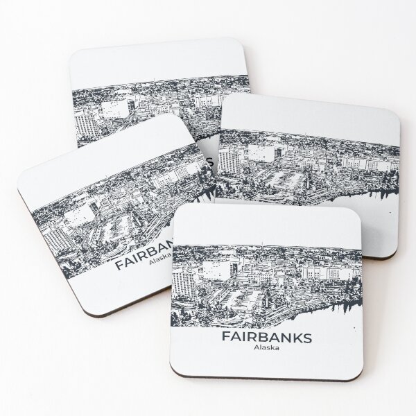 Item preview, Fairbanks - Alaska designed and sold by Lakeric Cityscapes.