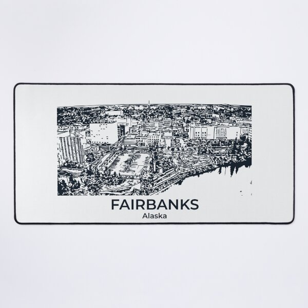 Item preview, Fairbanks - Alaska designed and sold by Lakeric Cityscapes.