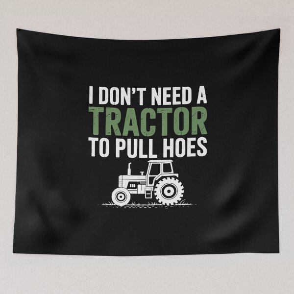 Item preview, Tractor Funny Farmer Joke Pun designed and sold by cosmicncozyS.