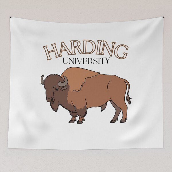 Item preview, harding bison logo designed and sold by ShannonSmith3.