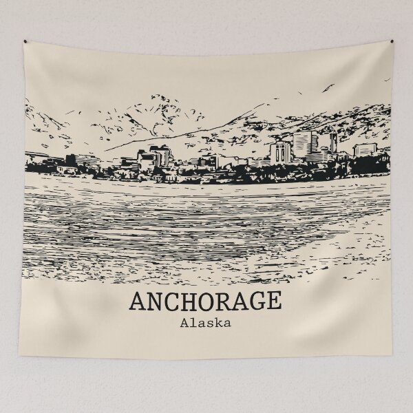 Item preview, Anchorage - Alaska designed and sold by Lakeric Cityscapes.