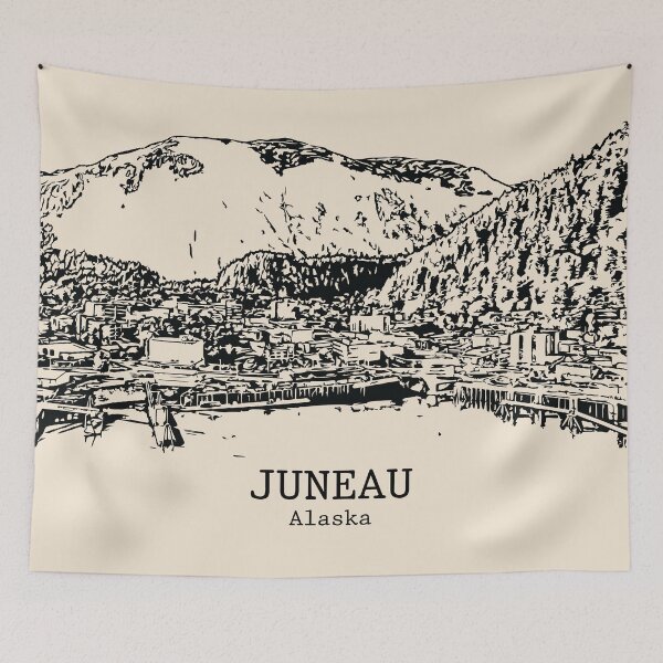 Item preview, Juneau - Alaska designed and sold by Lakeric Cityscapes.