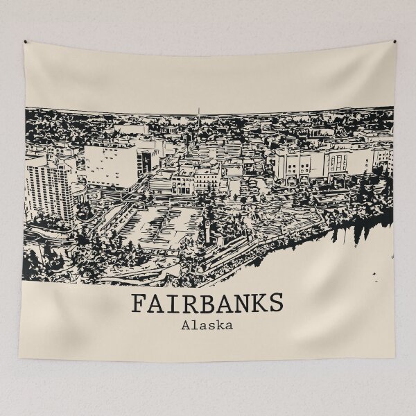 Item preview, Fairbanks - Alaska designed and sold by Lakeric Cityscapes.