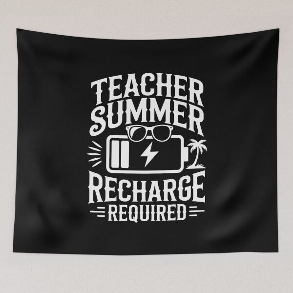 Item preview, Teacher Summer Recharge designed and sold by cosmicncozyS.