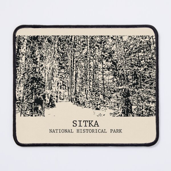 Artikelvorschau, Sitka National Historical Park entworfen und verkauft von Lakeric Cityscapes.