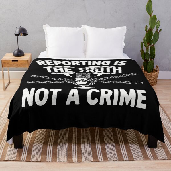 Item preview, Reporting Is Not A Crime - Free Press Advocacy & Journalism Support designed and sold by Axivra.