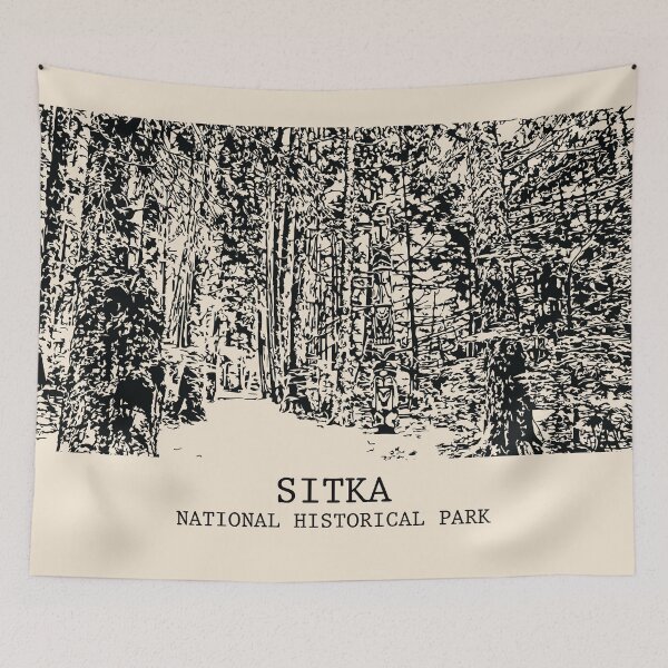 Item preview, Sitka National Historical Park designed and sold by Lakeric Cityscapes.