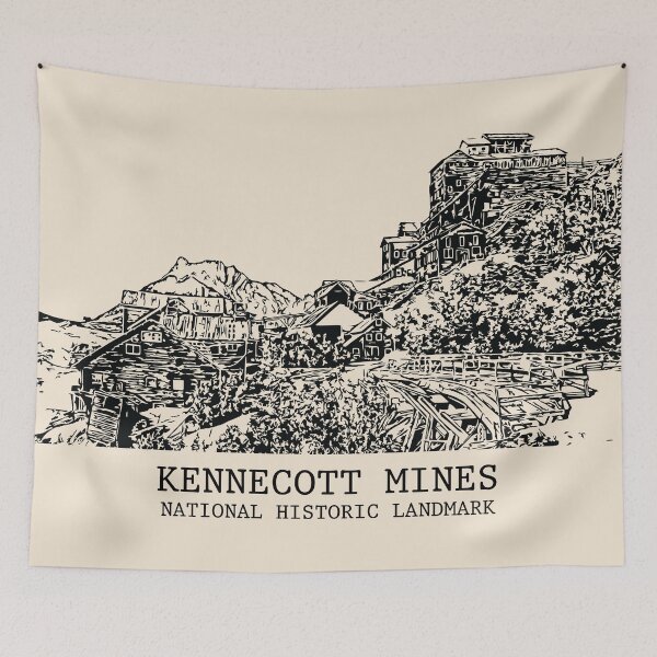 Item preview, Kennecott Mines National Historic Landmark designed and sold by Lakeric Cityscapes.