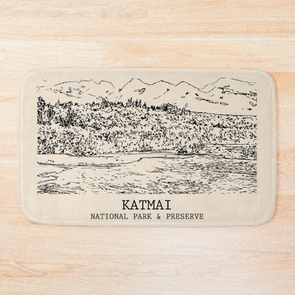 Item preview, Katmai National Park and Preserve designed and sold by Lakeric Cityscapes.