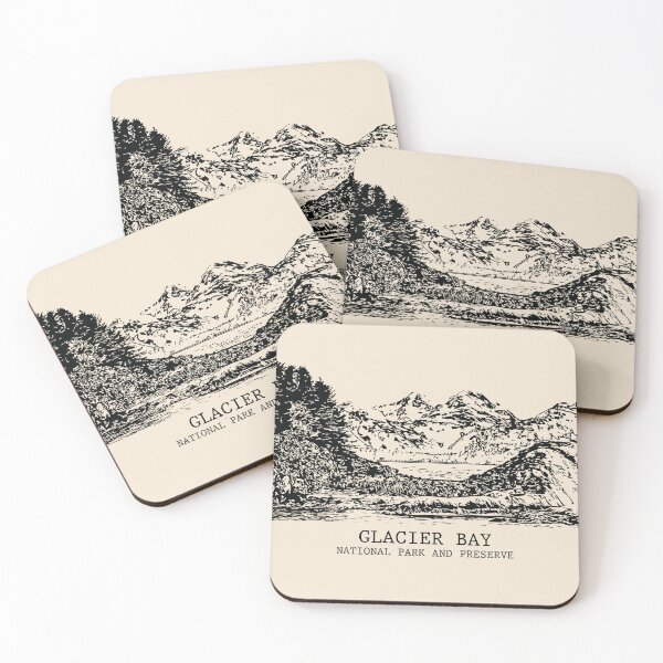 Item preview, Glacier Bay National Park and Preserve designed and sold by Lakeric Cityscapes.
