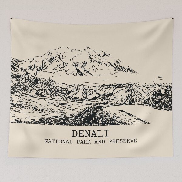 Item preview, Denali National Park and Preserve designed and sold by Lakeric Cityscapes.