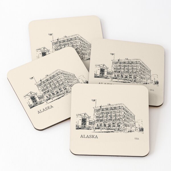 Item preview, Alaska State USA designed and sold by Lakeric Cityscapes.
