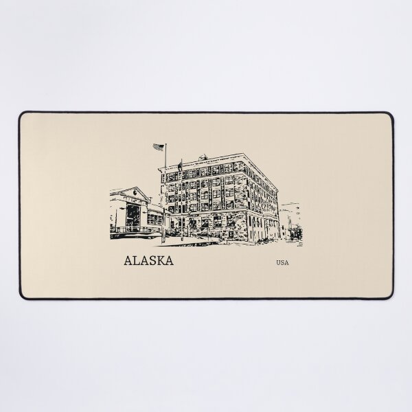 Item preview, Alaska State USA designed and sold by Lakeric Cityscapes.