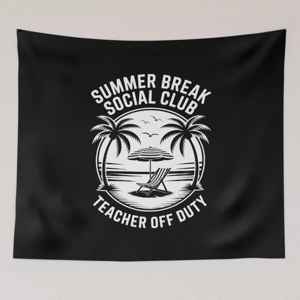Item preview, Teacher Summer Break School designed and sold by cosmicncozyS.