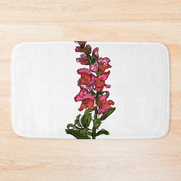 Item preview, Snapdragon Flower Watercolor inspired Sketch designed and sold by the_langtry_art_logs.