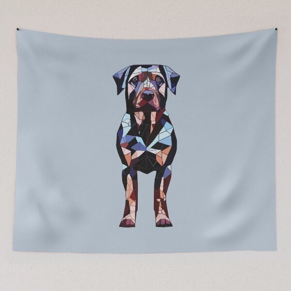 Item preview, Rottweiler dog mosaic designed and sold by designmari.