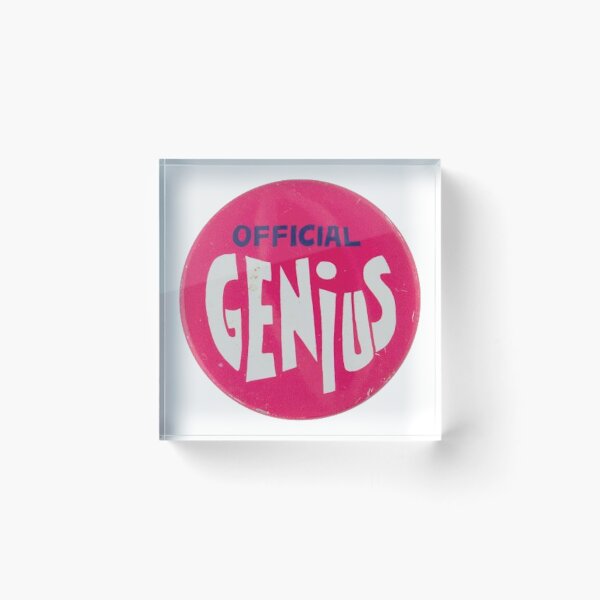 Item preview, "Official Genius" designed and sold by sofisstickerbox.