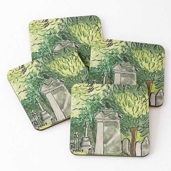 Item preview, Crow in the Graveyard, Kingston Cemetery, Portsmouth designed and sold by Dianna Hardy Art.