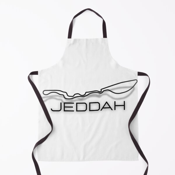Item preview, Jeddah f1 track outline designed and sold by Luckofthedrawn.
