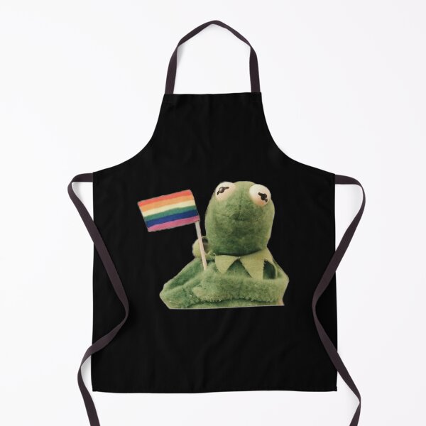Item preview, pride flag kermit designed and sold by NOIXES.