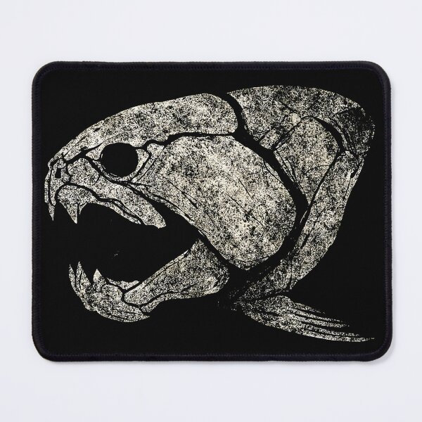 Item preview, Dunkleosteus Skull – Prehistoric Armored Fish Dark Art designed and sold by Mortisigil.