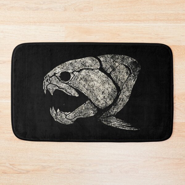 Item preview, Dunkleosteus Skull – Prehistoric Armored Fish Dark Art designed and sold by Mortisigil.