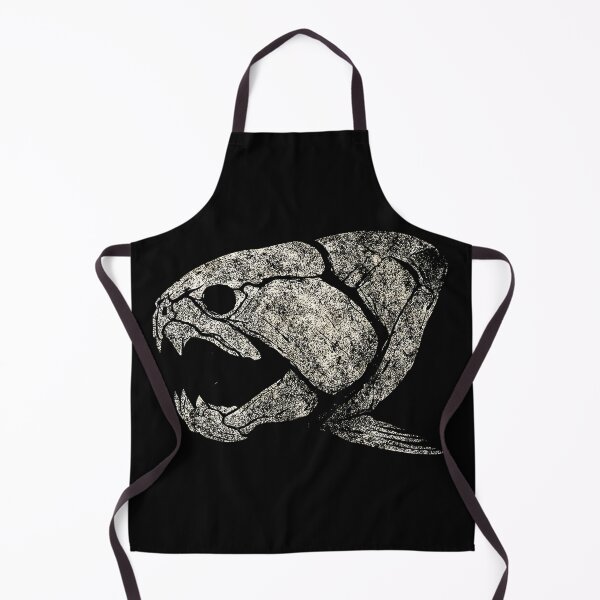 Item preview, Dunkleosteus Skull – Prehistoric Armored Fish Dark Art designed and sold by Mortisigil.