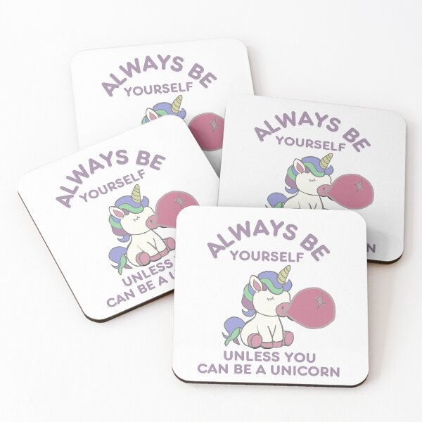 Item preview, Be yourself unless you can be a unicorn designed and sold by TaraPen.