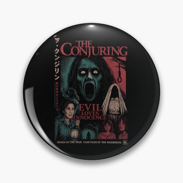 Item preview,  The Conjuring Horror Movie Evil Loves Innocence Based The True Case Files Of The Warrens  designed and sold by chirazbz.