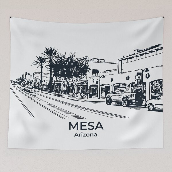 Artikelvorschau, Mesa - Arizona entworfen und verkauft von Lakeric Cityscapes.