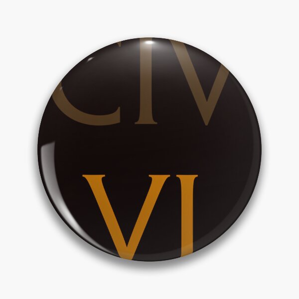 Item preview,  Civ Vi Logo designed and sold by Trendeco.