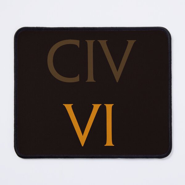 Item preview, Civ Vi Logo designed and sold by Trendeco.