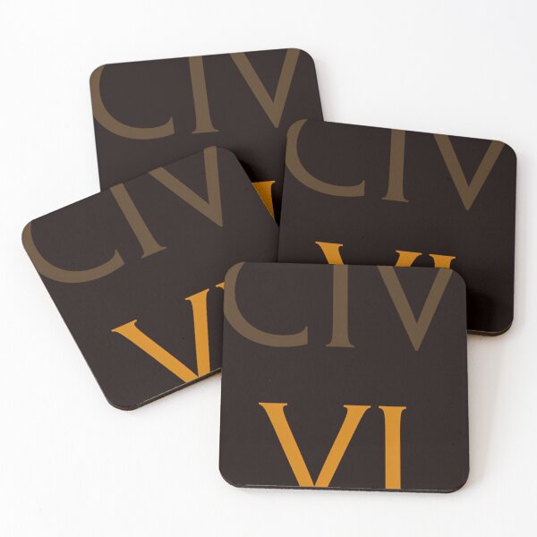 Item preview,  Civ Vi Logo designed and sold by Trendeco.