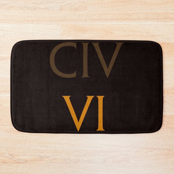 Item preview,  Civ Vi Logo designed and sold by Trendeco.