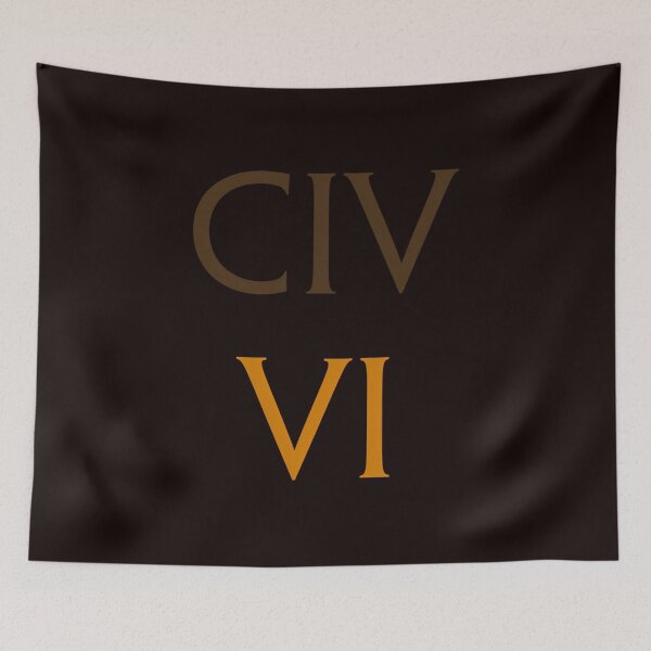 Item preview,  Civ Vi Logo designed and sold by Trendeco.