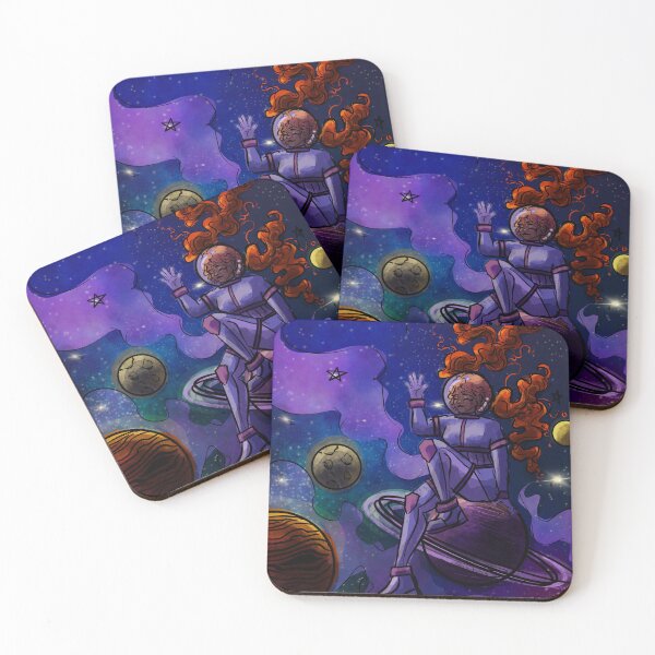 Item preview, Space Girl digital artwork designed and sold by the_langtry_art_logs.