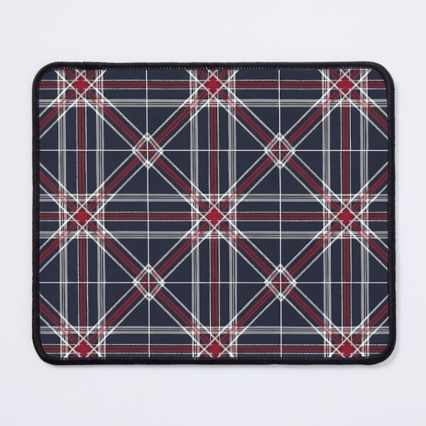 Item preview, Burns Night Tribute: Ruby & Navy Plaid Tartan designed and sold by zenjiinspired.