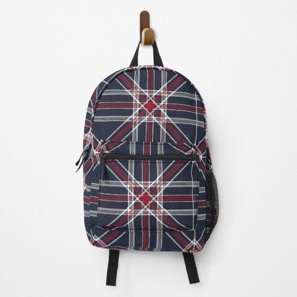 Item preview, Burns Night Tribute: Ruby & Navy Plaid Tartan designed and sold by zenjiinspired.