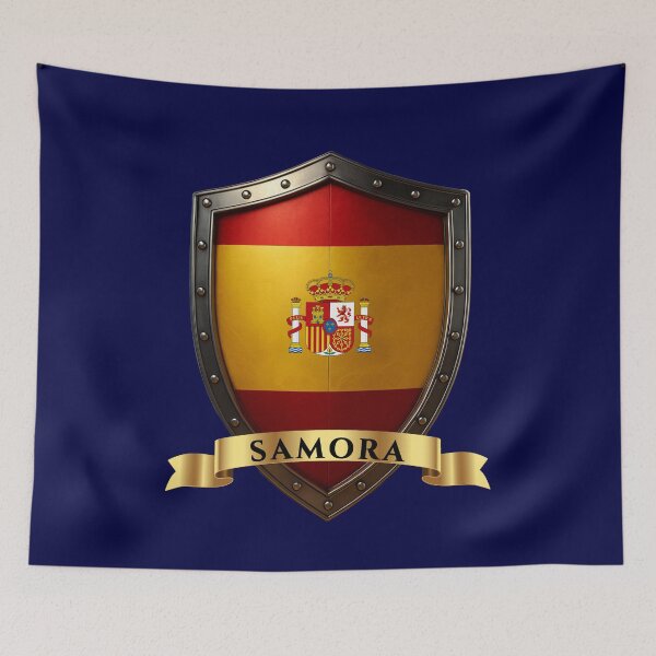 Item preview, Samora Spanish Heritage Crest Shield designed and sold by Highlandkings.